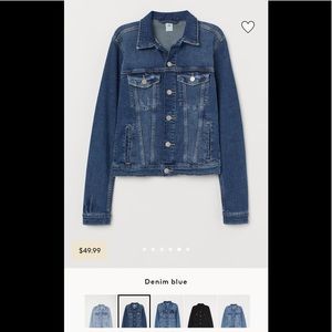 H&M Blue Denim Jacket